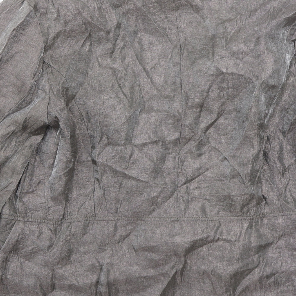 Womens UK Size 16 Preworn Grey Jacket