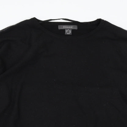 Primark Womens Black   Pullover Jumper Size S
