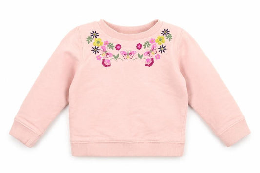 M&Co Girls Pink   Pullover Jumper Size 3-6 Months