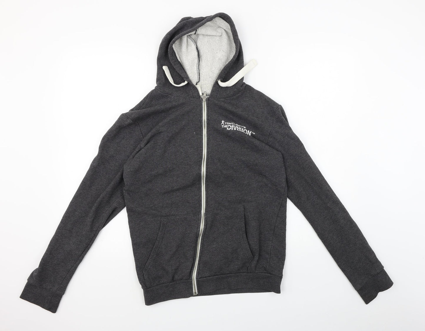 Ubisoft Boys Grey   Full Zip Jumper Size S