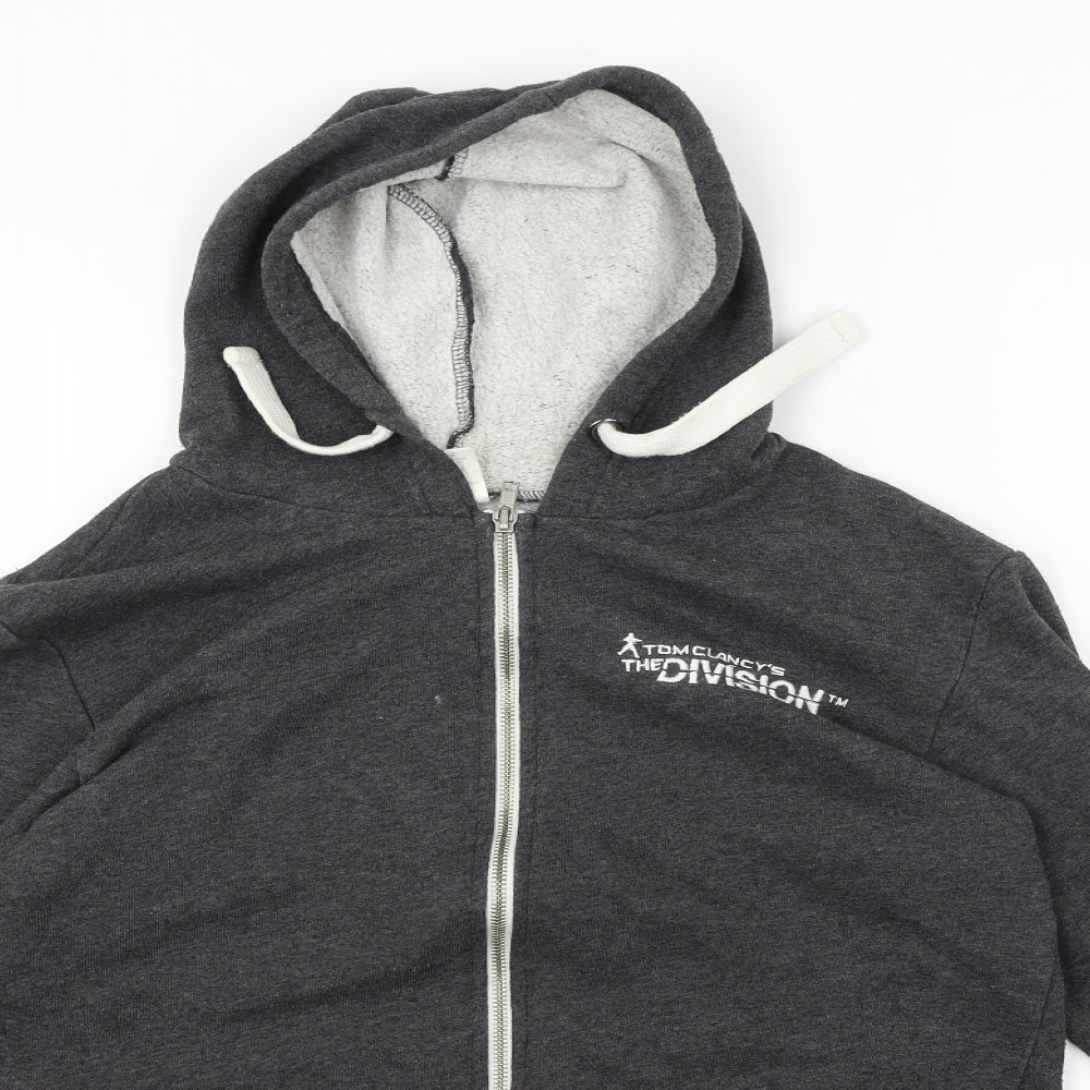 Ubisoft Boys Grey   Full Zip Jumper Size S