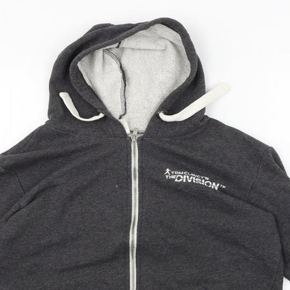 Ubisoft Boys Grey   Full Zip Jumper Size S