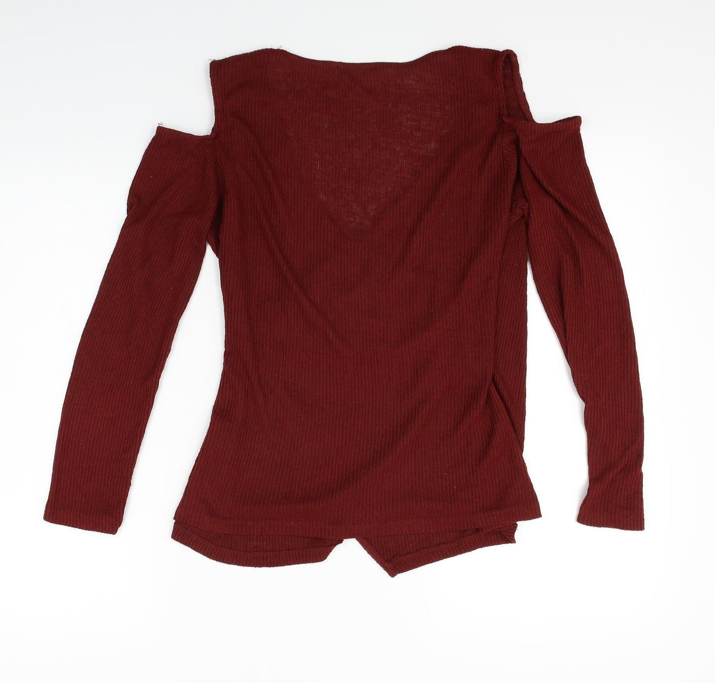Womens UK Size L Koton Red Basic Blouse