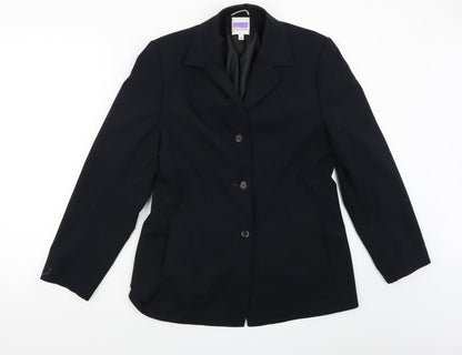 Allders Womens Black   Jacket Blazer Size 12