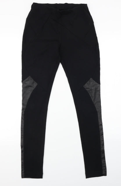 Preacher Womens Black   Jegging Leggings Size S