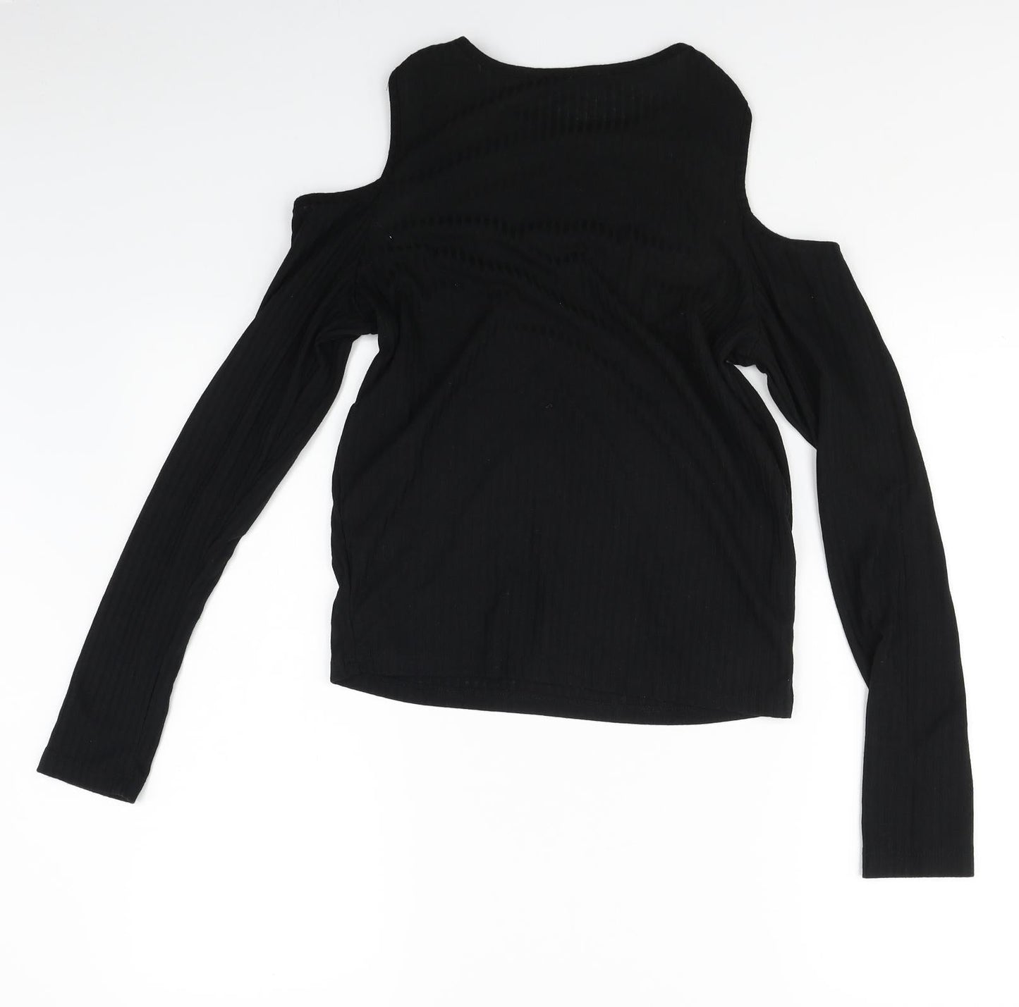 Womens UK Size 12 Select Black Basic T-Shirt