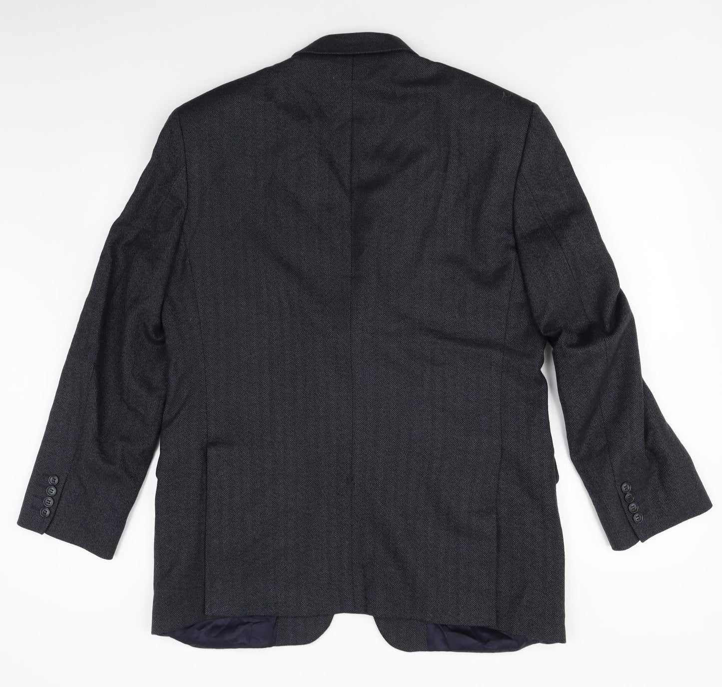 Mens UK Size 40 Marks & Spencer Regular Blue Suit Jacket