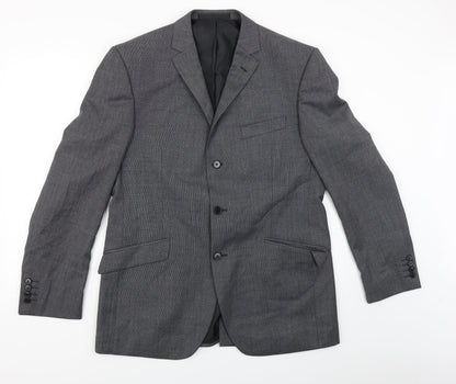 Mens UK Size 42 Marks & Spencer Regular Grey Suit Jacket