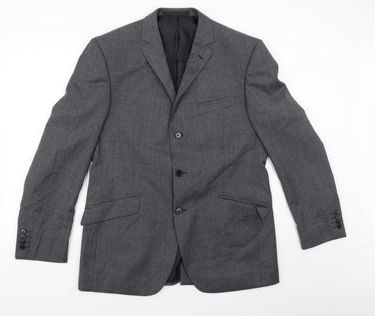 Mens UK Size 42 Marks & Spencer Regular Grey Suit Jacket