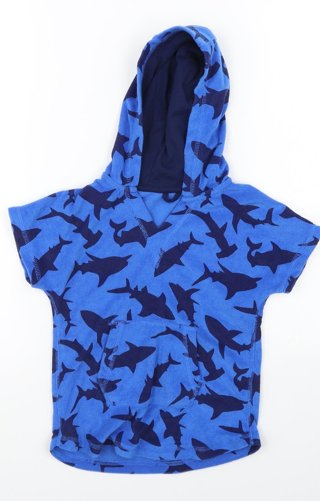 Preworn Boys Blue   Pullover Hoodie Size S