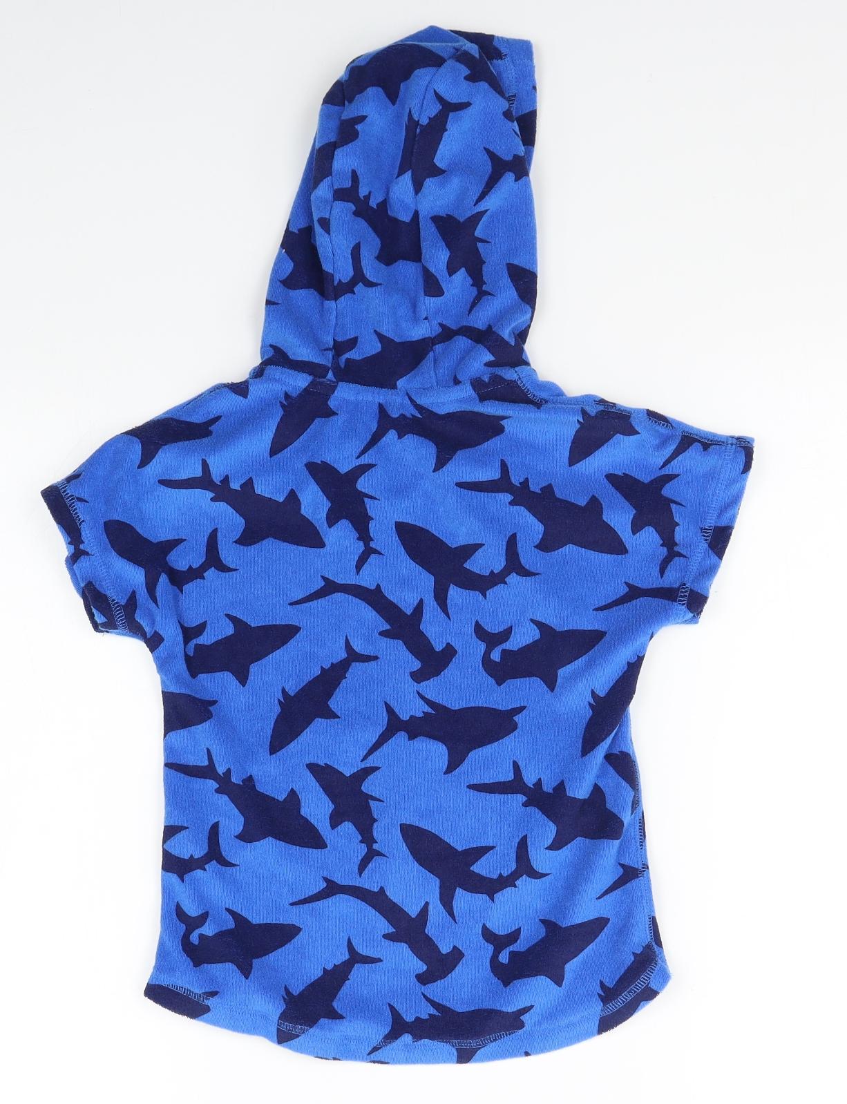 Preworn Boys Blue   Pullover Hoodie Size S