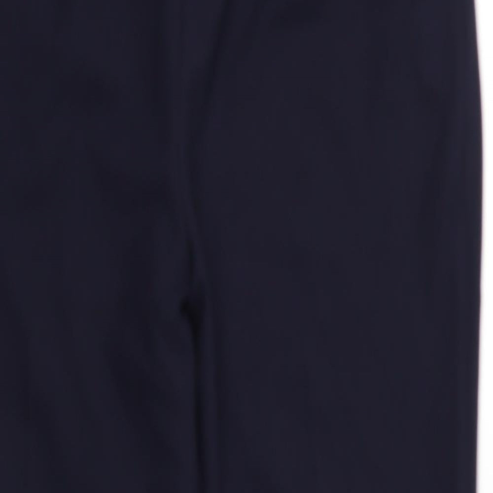 Womens UK Size 16 BM Regular Fit  Blue Trousers