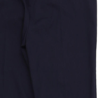Womens UK Size 16 BM Regular Fit  Blue Trousers