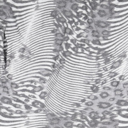 Kaleidoscope Womens Grey Animal Print  Basic T-Shirt Size 14