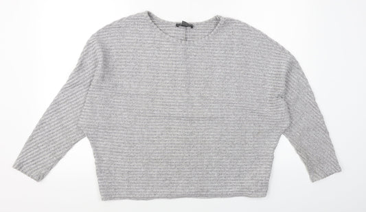 Primark Womens Grey   Pullover Jumper Size S