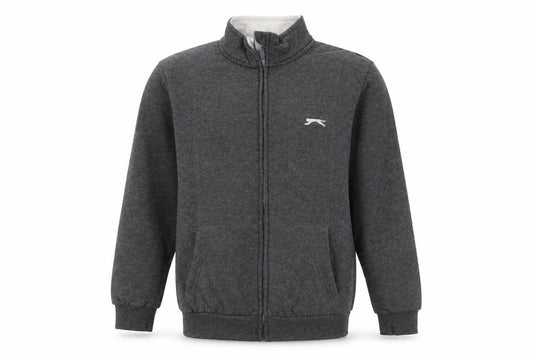 Slazenger Boys Grey   Full Zip Jumper Size 13 Years