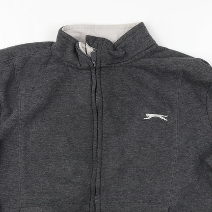 Slazenger Boys Grey   Full Zip Jumper Size 13 Years