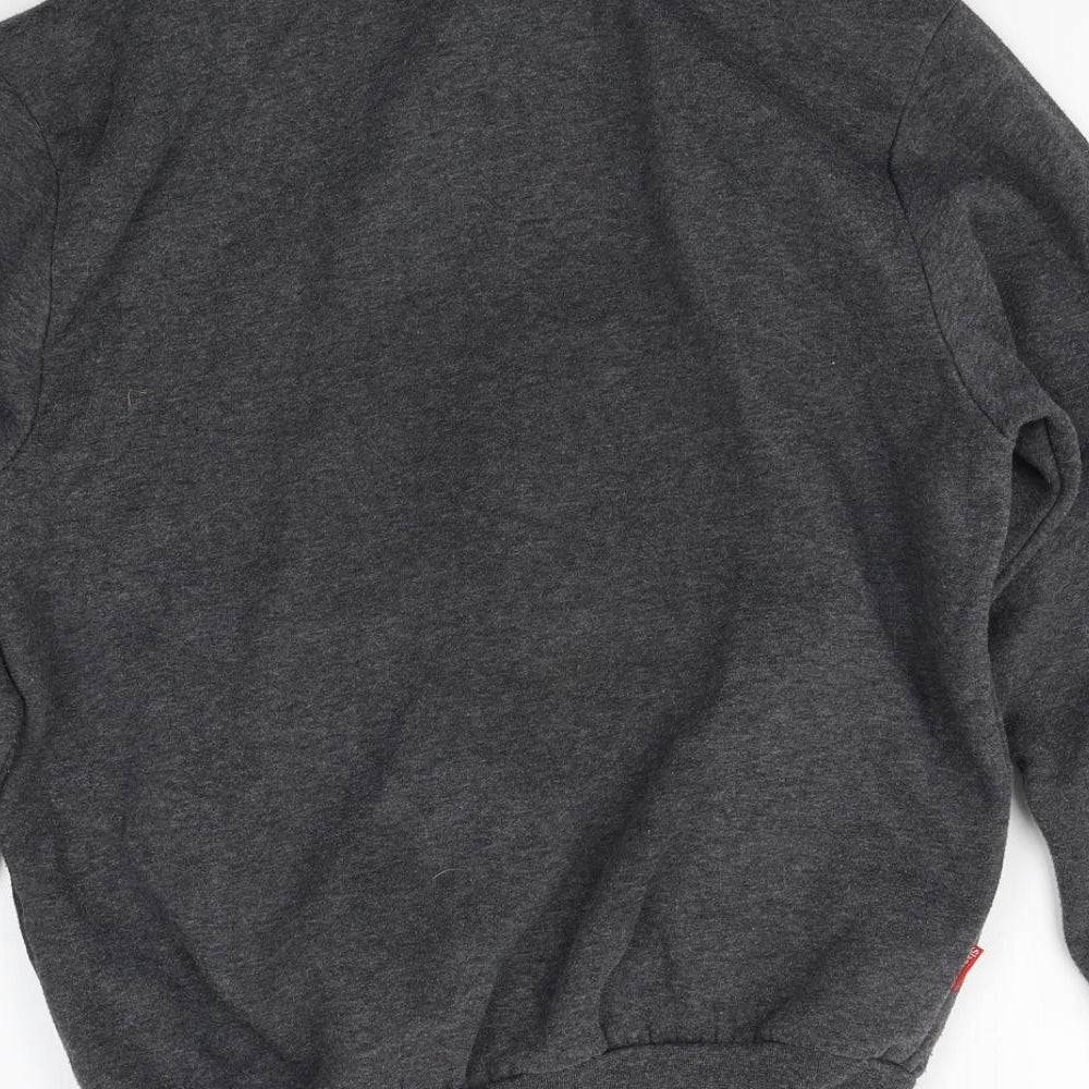 Slazenger Boys Grey   Full Zip Jumper Size 13 Years