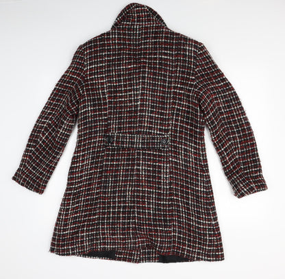 Womens UK Size 10 Paul Seperates Red Overcoat