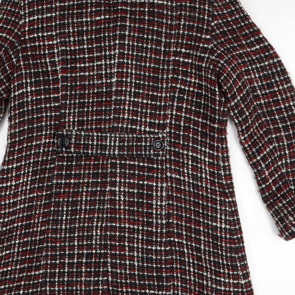 Womens UK Size 10 Paul Seperates Red Overcoat