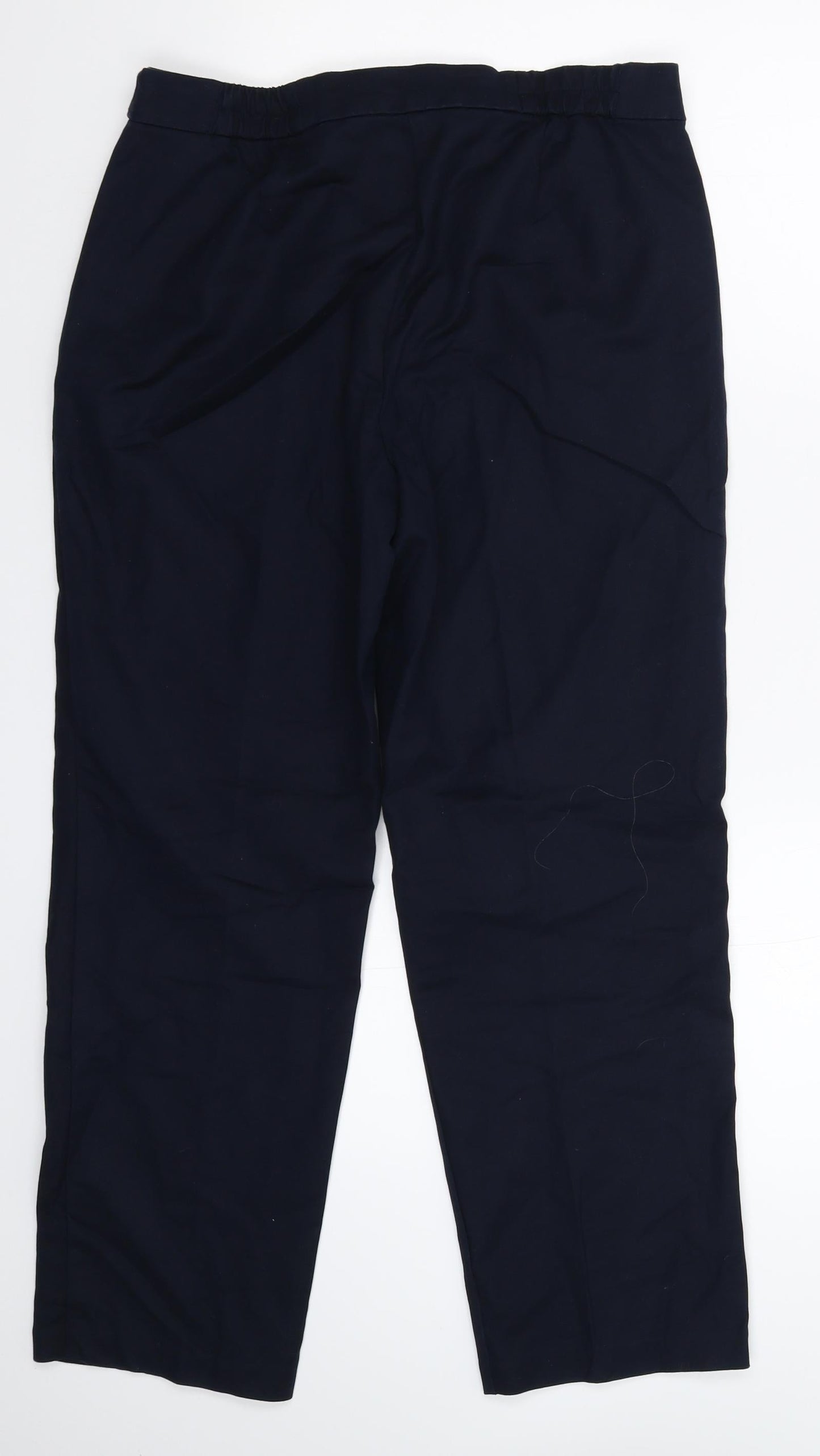 Womens UK Size 10 Marks and Spencer Slim Fit  Blue Trousers