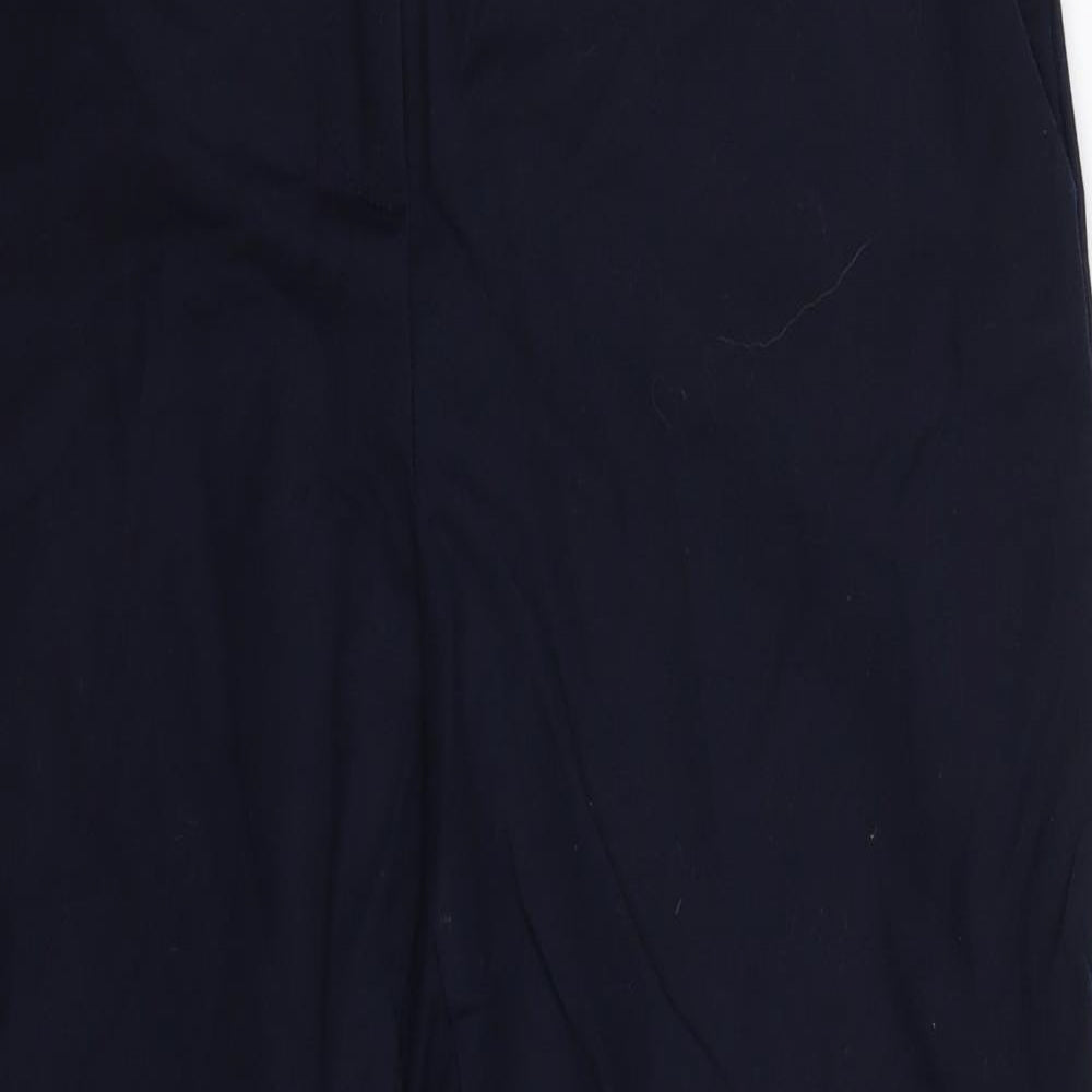 Womens UK Size 10 Marks and Spencer Slim Fit  Blue Trousers