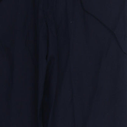 Womens UK Size 10 Marks and Spencer Slim Fit  Blue Trousers