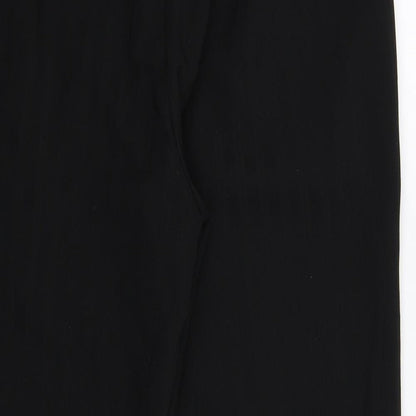 George Womens Black Striped  Dress Pants Trousers Size 12 L28 in