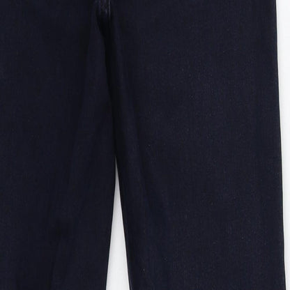 Topshop Womens Blue  Denim Skinny Jeans Size 28 in L26 in