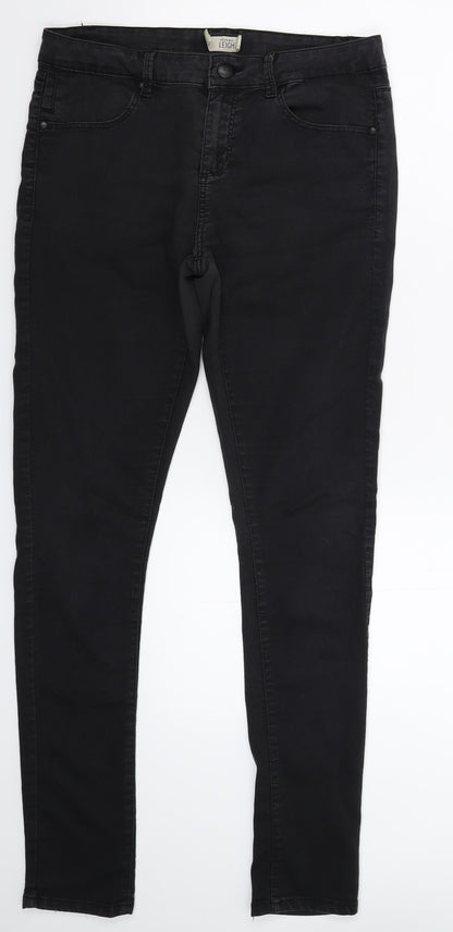 Topshop Womens Grey  Denim Jegging Jeans Size 30 in L29 in