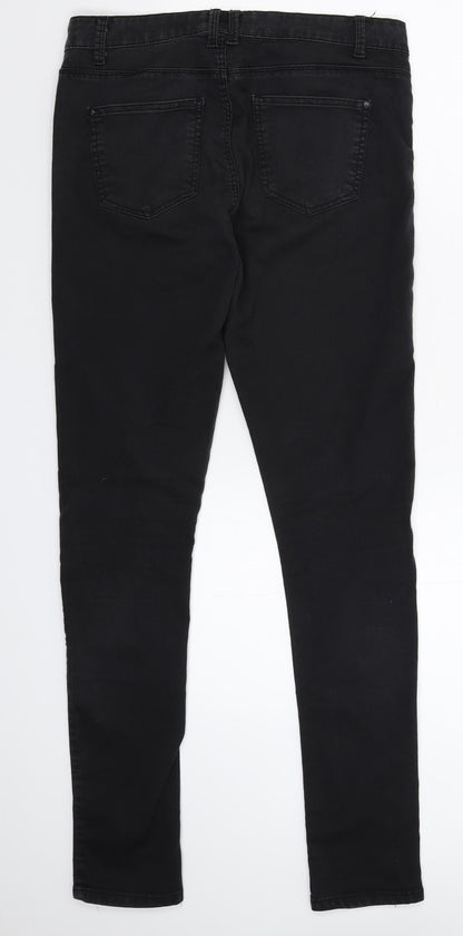 Topshop Womens Grey  Denim Jegging Jeans Size 30 in L29 in