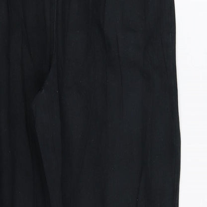 Womens UK Size 30 in bonprix Slim Fit  Black Trousers
