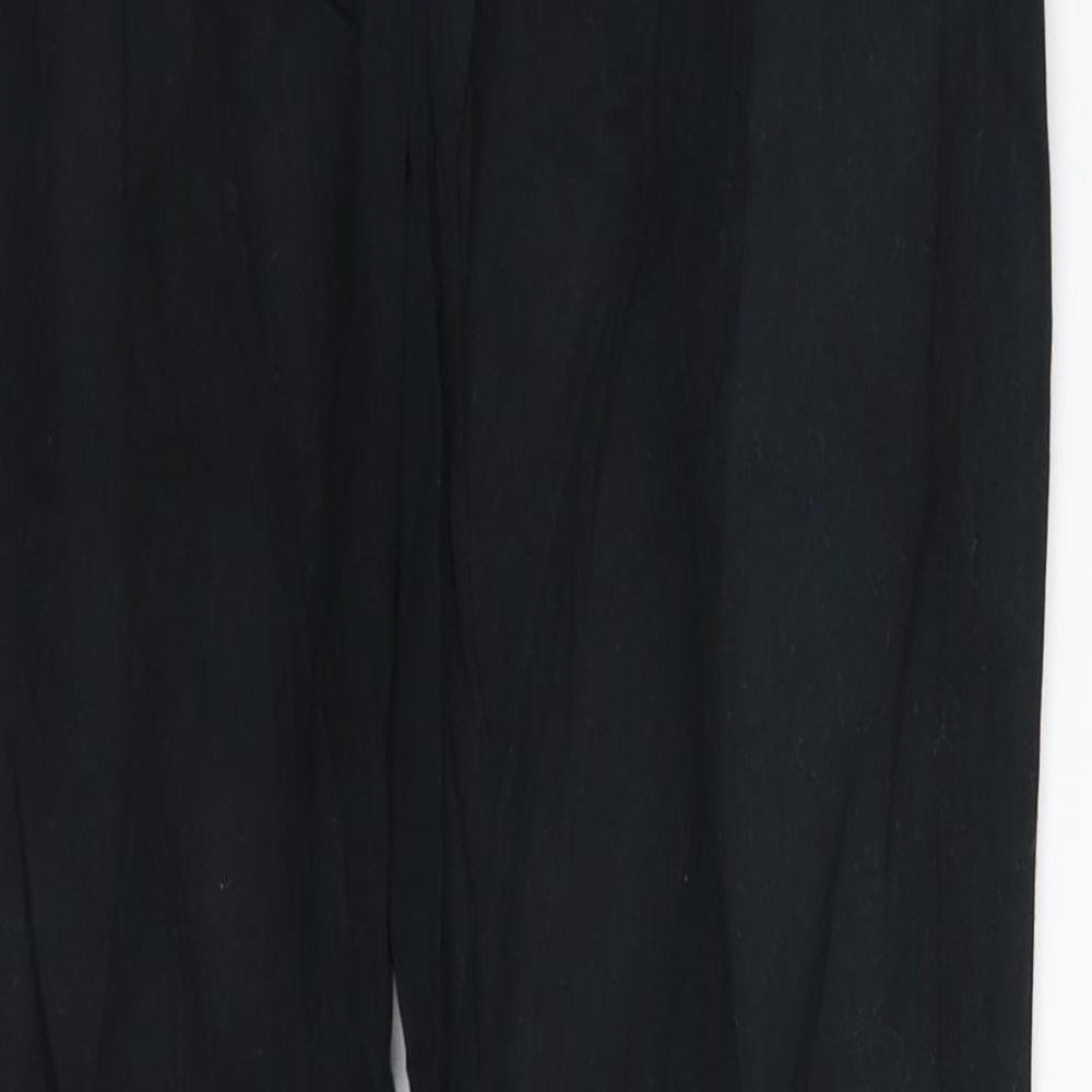 Womens UK Size 30 in bonprix Slim Fit  Black Trousers