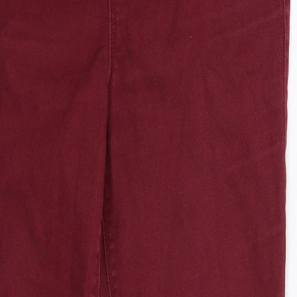 Matalan Womens Brown  Denim Jegging Jeans Size 8 L27 in