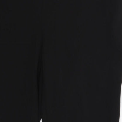 Preworn Womens Black   Trousers  Size 34 in L28 in
