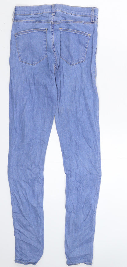 Topshop Womens Blue  Denim Jegging Jeans Size 26 in L28 in
