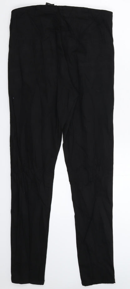Womens UK Size 12 Divided Extra-Slim Fit Jegging Black Trousers