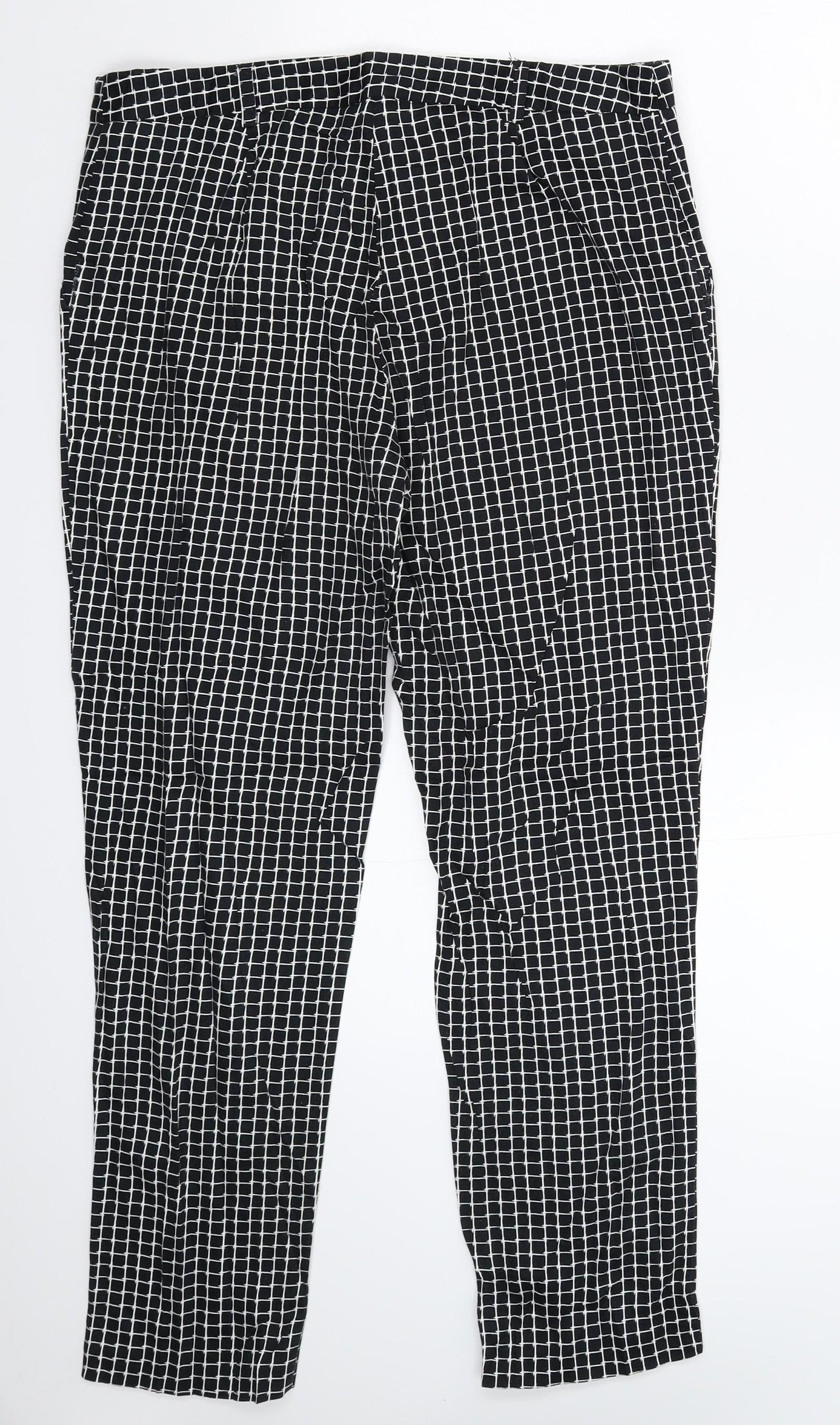 Womens UK Size 12 Atmosphere Slim Fit  Black Trousers
