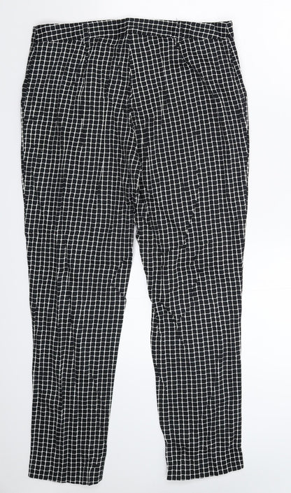 Womens UK Size 12 Atmosphere Slim Fit  Black Trousers