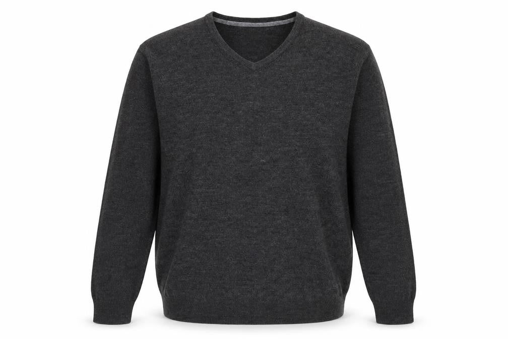 Mens UK Size L Easy Grey Pullover Jumper