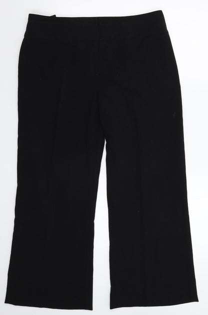 George Womens Black   Trousers  Size 14 L28 in