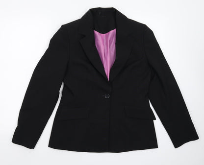 Womens UK Size 12 NL Collection Regular Black Suit Jacket