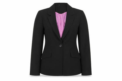 Womens UK Size 12 NL Collection Regular Black Suit Jacket