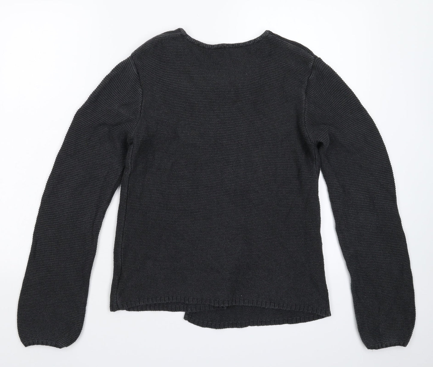Back to School Girls Grey  Knit Cardigan Jumper Size 14-15 Years