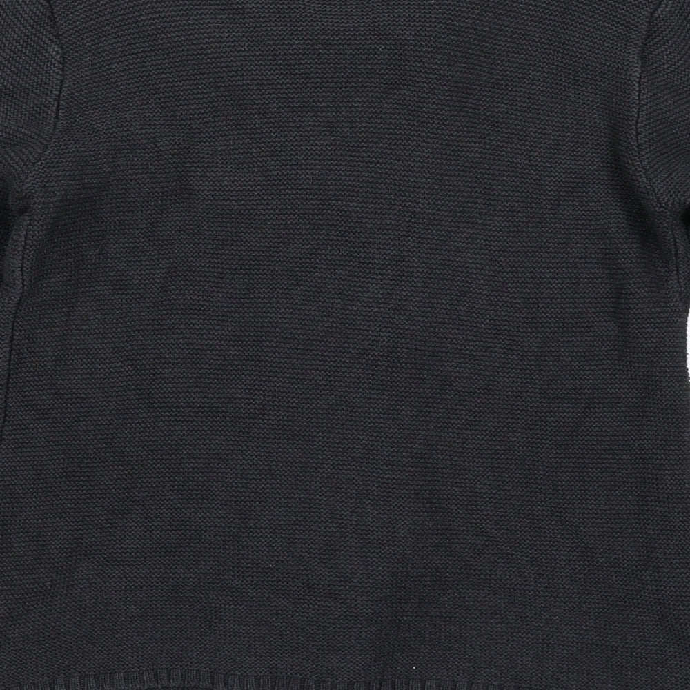 Back to School Girls Grey  Knit Cardigan Jumper Size 14-15 Years