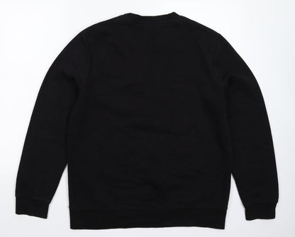 Mens UK Size M Burton Black Pullover Sweatshirt