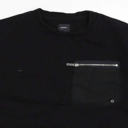 Mens UK Size M Burton Black Pullover Sweatshirt