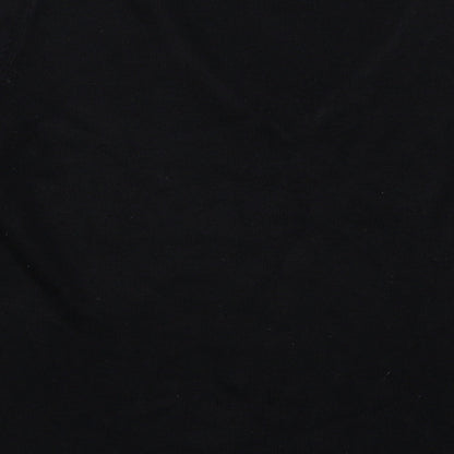 Impact Womens Black  Knit Pullover Jumper Size M