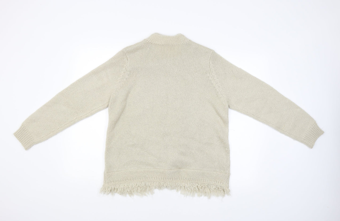 being casual Womens Beige   Cardigan Jumper Size 12