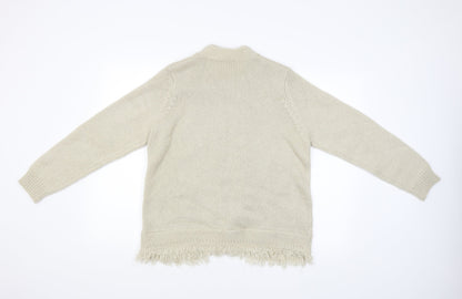 being casual Womens Beige   Cardigan Jumper Size 12